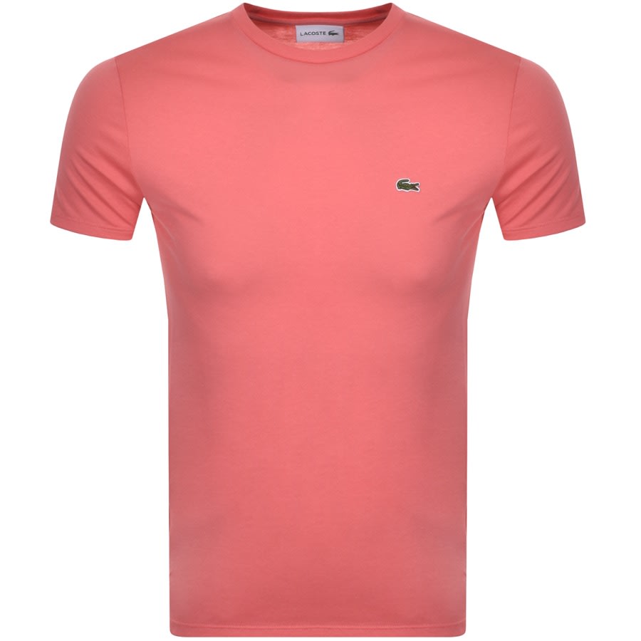 Alternative Image for ProductLacoste Crew Neck T Shirt Pink1